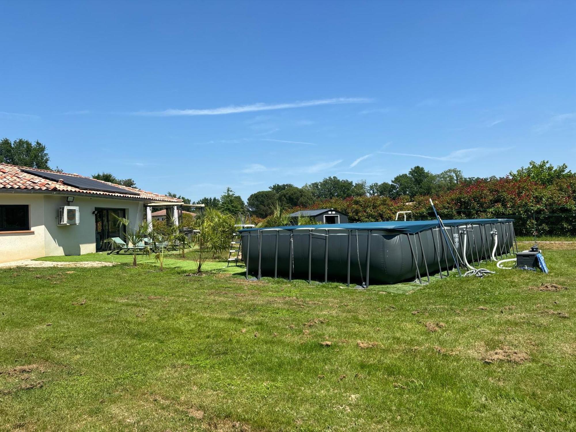 Maison Moderne Au Calme Avec Billard, Jacuzzi, Bain A Remous, Piscine, Babyfoot Labastide-du-Temple Exterior foto
